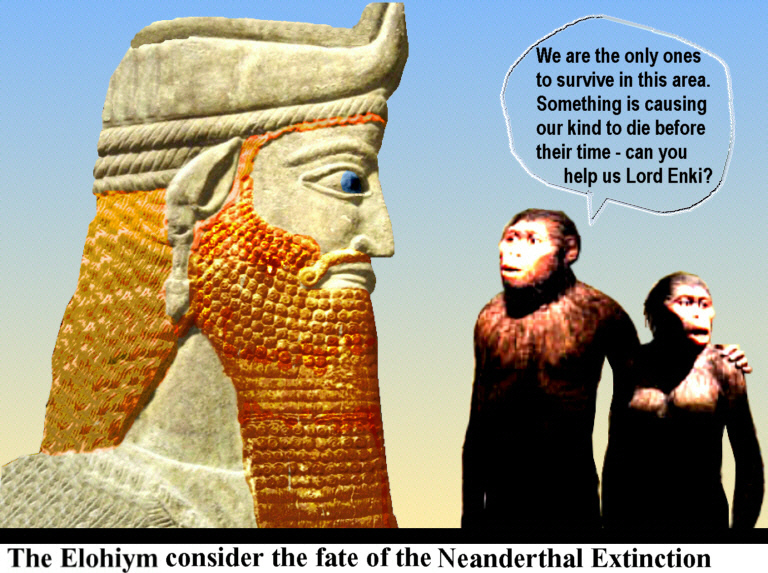 The Elohiym consider the extinction of early life forms
