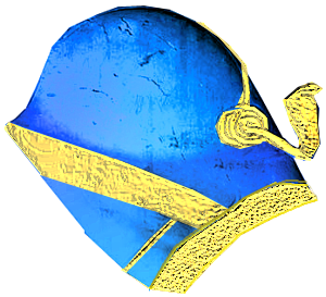 Blue-Egyptian war crown