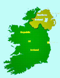 Ireland map